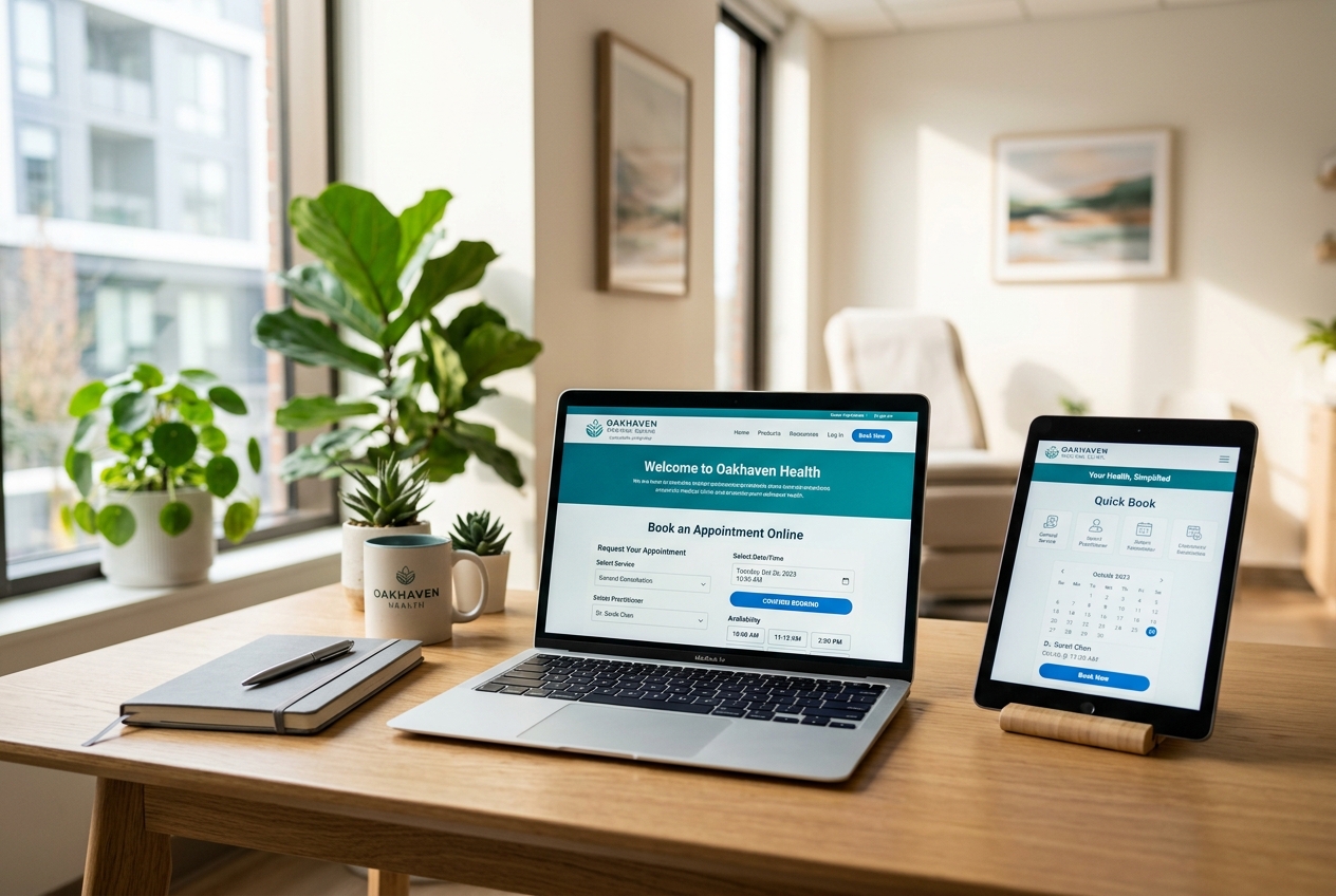 Website-Erstellung (WordPress) für Arzt- & Zahnarztpraxen